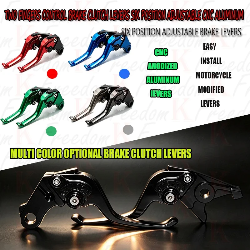 Cnc Aluminum Adjustable Brake Clutch Levers - DL650 XT V-strom 250 650 11‑22