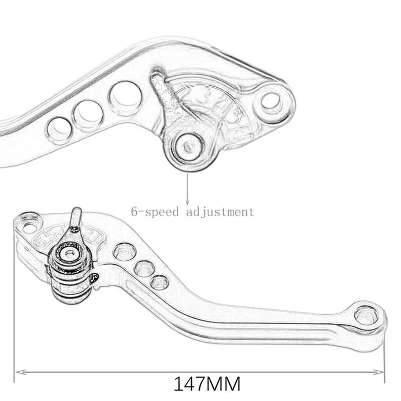 Bajaj Pulsar 200 NS/200 RS/200 - Cnc Aluminum Adjustable Brake Clutch Levers incelemesi ve fiyatı