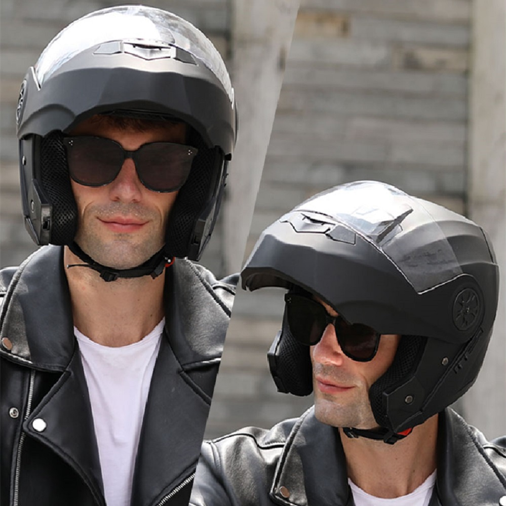 Modüler Çift Lensli Motosiklet - Full Face Motorcycle Helmet With Bluetooth incelemesi ve fiyatı