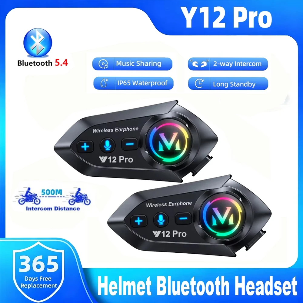 Y12 Pro Motosiklet Kaskı Bluet - Full Face Motorcycle Helmet With Bluetooth incelemesi ve fiyatı