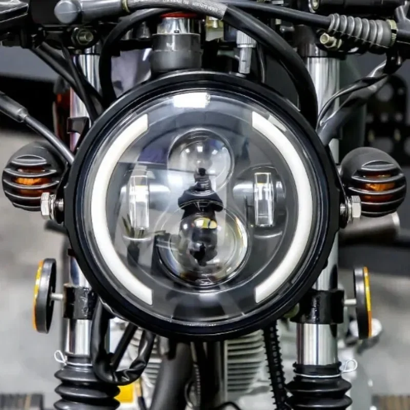 50W 7 İnç 17,78 cm LED Melek G - Universal Motorcycle Led Headlight Projector incelemesi ve fiyatı