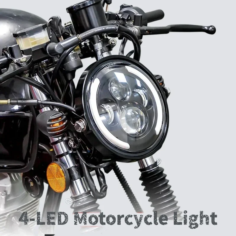 50W 7 İnç 17,78 cm LED Melek G - Universal Motorcycle Led Headlight Projector incelemesi ve fiyatı